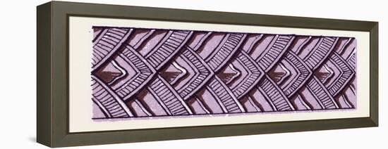 Assyrian and Persian Ornament-null-Framed Premier Image Canvas