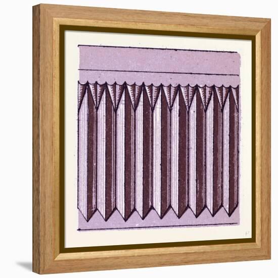 Assyrian and Persian Ornament-null-Framed Premier Image Canvas