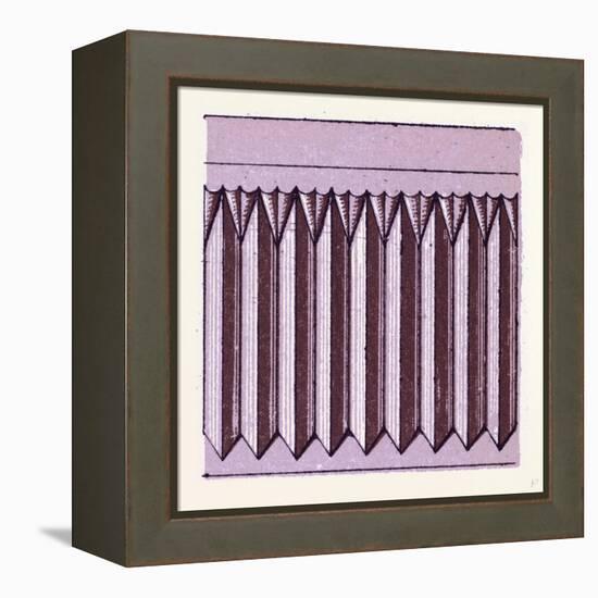 Assyrian and Persian Ornament-null-Framed Premier Image Canvas