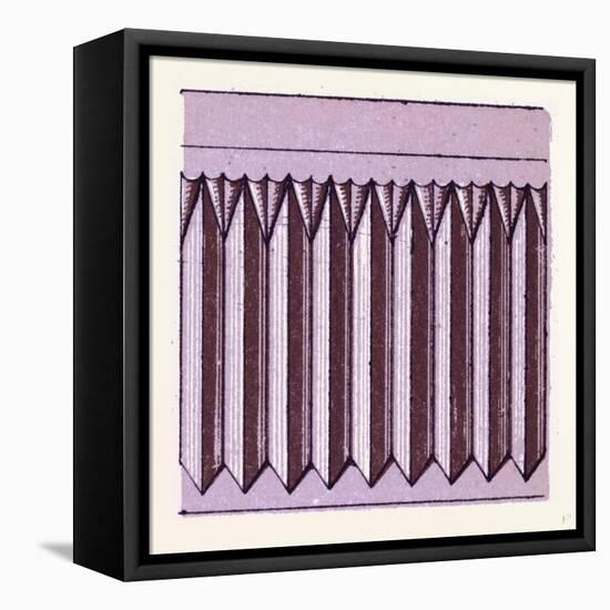 Assyrian and Persian Ornament-null-Framed Premier Image Canvas