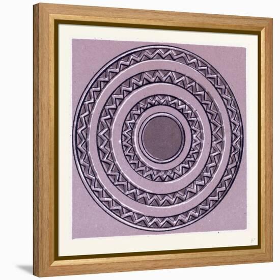 Assyrian and Persian Ornament-null-Framed Premier Image Canvas