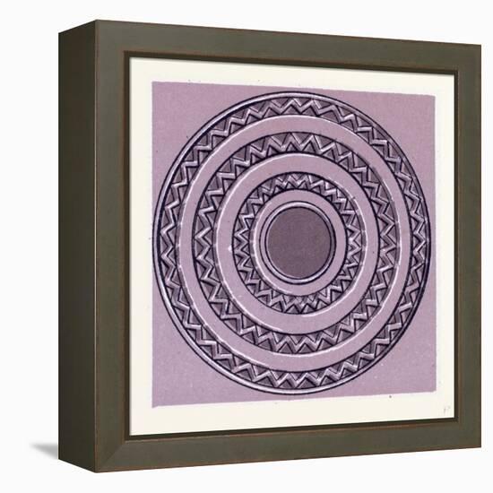 Assyrian and Persian Ornament-null-Framed Premier Image Canvas