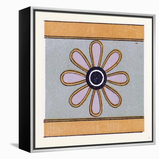 Assyrian and Persian Ornament-null-Framed Premier Image Canvas