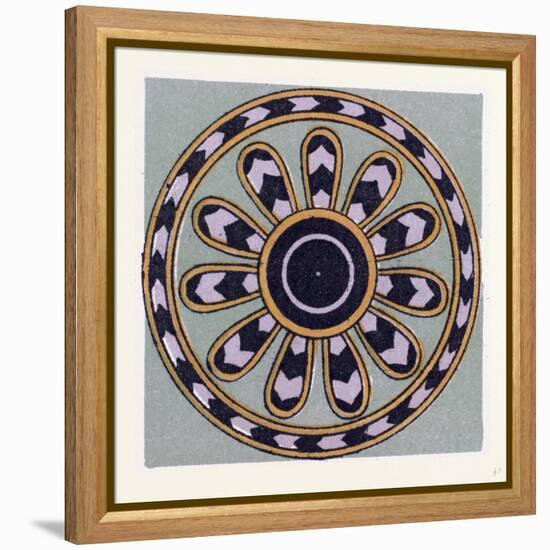 Assyrian and Persian Ornament-null-Framed Premier Image Canvas