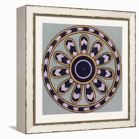 Assyrian and Persian Ornament-null-Framed Premier Image Canvas