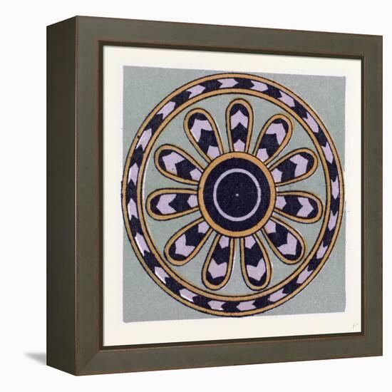 Assyrian and Persian Ornament-null-Framed Premier Image Canvas