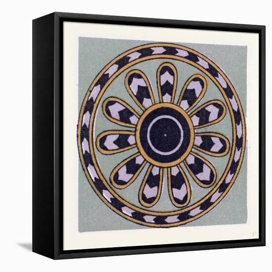 Assyrian and Persian Ornament-null-Framed Premier Image Canvas