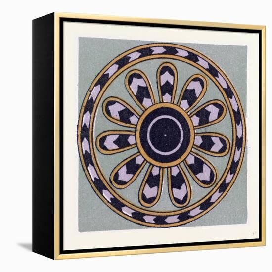 Assyrian and Persian Ornament-null-Framed Premier Image Canvas