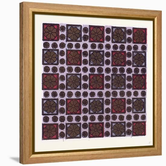 Assyrian and Persian Ornament-null-Framed Premier Image Canvas