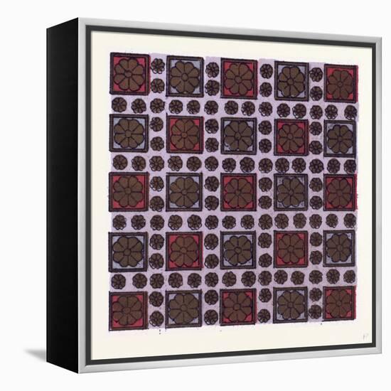 Assyrian and Persian Ornament-null-Framed Premier Image Canvas