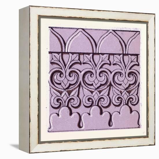 Assyrian and Persian Ornament-null-Framed Premier Image Canvas