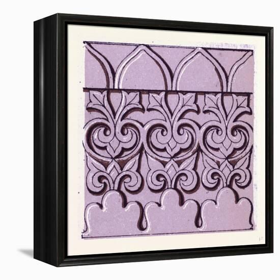 Assyrian and Persian Ornament-null-Framed Premier Image Canvas