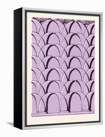 Assyrian and Persian Ornament-null-Framed Premier Image Canvas