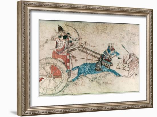 Assyrian King, 730 B.C-null-Framed Giclee Print