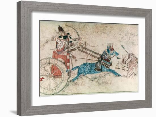 Assyrian King, 730 B.C-null-Framed Giclee Print