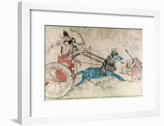 Assyrian King, 730 B.C-null-Framed Giclee Print