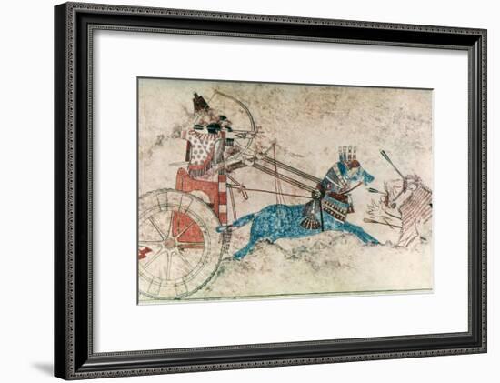 Assyrian King, 730 B.C-null-Framed Giclee Print