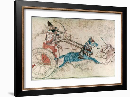 Assyrian King, 730 B.C-null-Framed Giclee Print