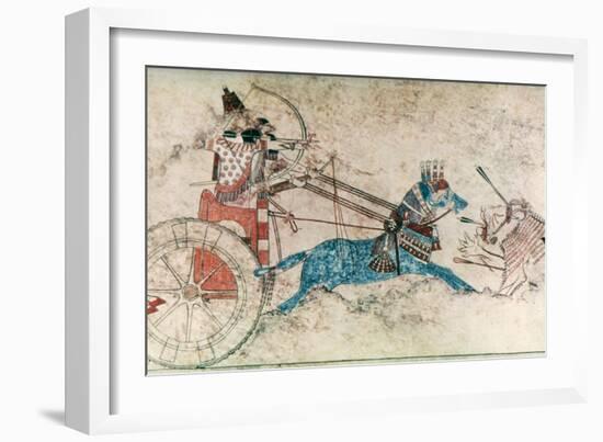 Assyrian King, 730 B.C-null-Framed Giclee Print