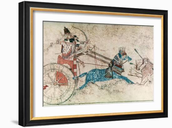 Assyrian King, 730 B.C-null-Framed Giclee Print