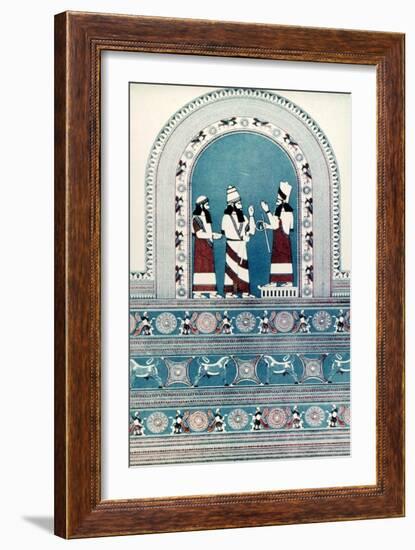 Assyrian King, C720 B.C-null-Framed Giclee Print