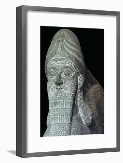 Assyrian Winged Bull detail. Artist: Unknown-Unknown-Framed Giclee Print
