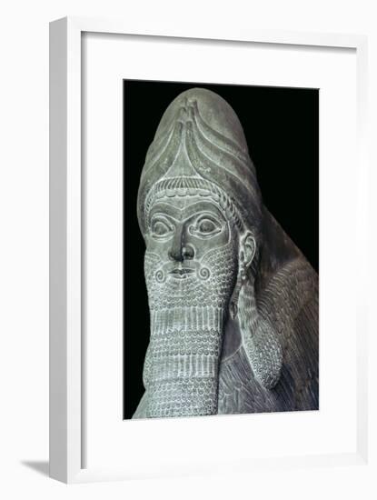 Assyrian Winged Bull detail. Artist: Unknown-Unknown-Framed Giclee Print