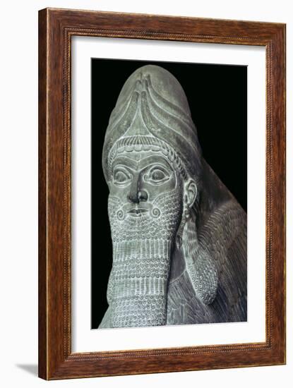 Assyrian Winged Bull detail. Artist: Unknown-Unknown-Framed Giclee Print