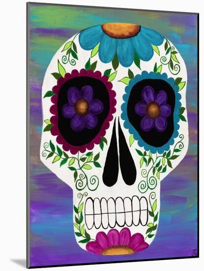 Aster Calavera-Kerri Ambrosino-Mounted Giclee Print