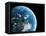 Asteroid Approaching Earth, Artwork-null-Framed Premier Image Canvas