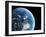 Asteroid Approaching Earth, Artwork-null-Framed Photographic Print