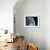 Asteroid Approaching Earth, Artwork-null-Framed Photographic Print displayed on a wall