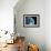 Asteroid Approaching Earth, Artwork-null-Framed Photographic Print displayed on a wall