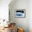 Asteroid Approaching Earth, Artwork-null-Framed Photographic Print displayed on a wall