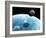 Asteroid Approaching Earth, Artwork-null-Framed Photographic Print