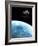 Asteroid Approaching Earth, Artwork-null-Framed Photographic Print