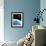 Asteroid Approaching Earth, Artwork-null-Framed Photographic Print displayed on a wall