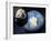 Asteroid Approaching Earth-null-Framed Photographic Print