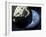 Asteroid Approaching Earth-null-Framed Photographic Print