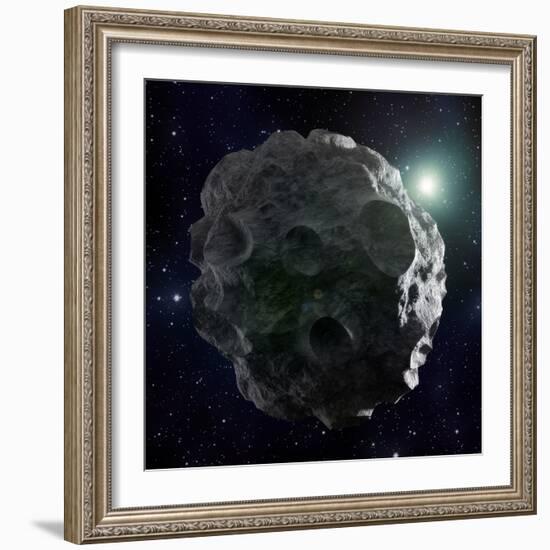 Asteroid, Artwork-null-Framed Photographic Print