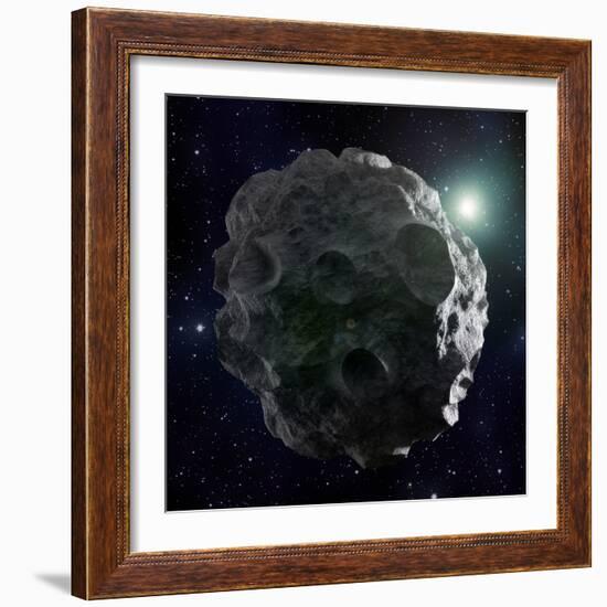 Asteroid, Artwork-null-Framed Photographic Print