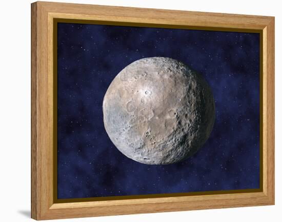 Asteroid Ceres, Artwork-Chris Butler-Framed Premier Image Canvas