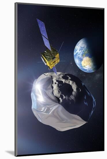 Asteroid Deflection Mission-null-Mounted Photographic Print