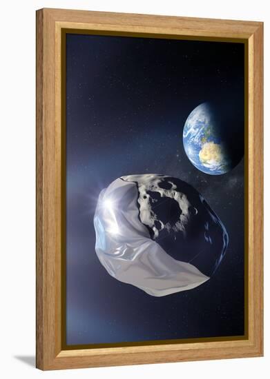 Asteroid Deflection Using Foil-null-Framed Premier Image Canvas