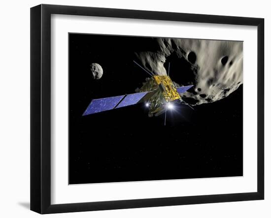 Asteroid Impact Mission-null-Framed Photographic Print