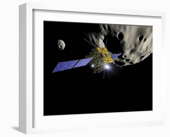 Asteroid Impact Mission-null-Framed Photographic Print