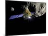 Asteroid Impact Mission-null-Mounted Photographic Print