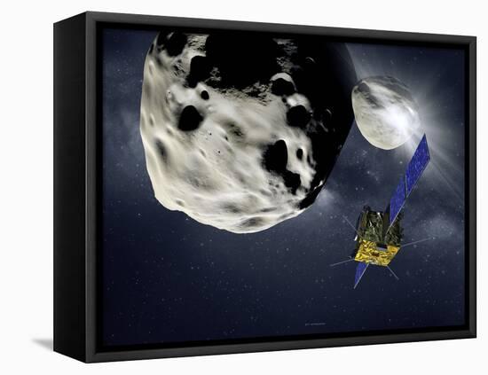 Asteroid Impact Mission-null-Framed Premier Image Canvas