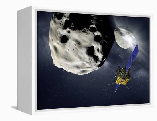 Asteroid Impact Mission-null-Framed Premier Image Canvas