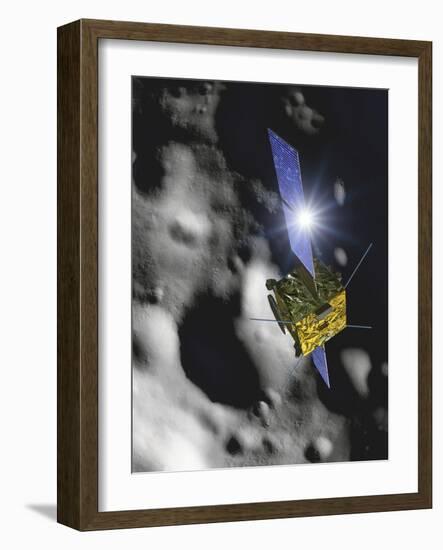 Asteroid Impact Mission-null-Framed Photographic Print